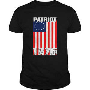 Betsy Ross Flag Patriotic 1776 Shirt
